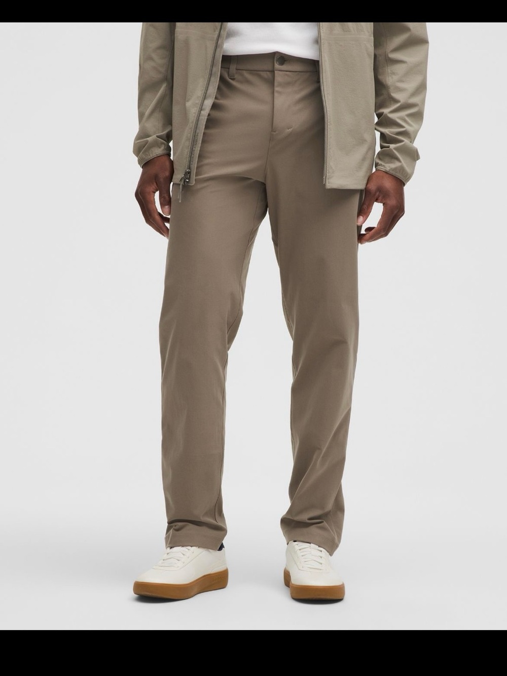 Men's Lululemon Performance ABC Classic-Fit Trouser Taupe Size 34